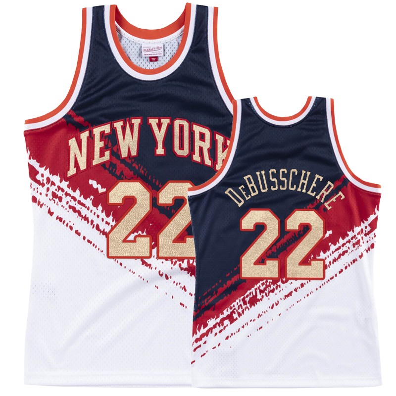 New York Knicks Dave DeBusschere Independence Men's #22 Throwback Jersey