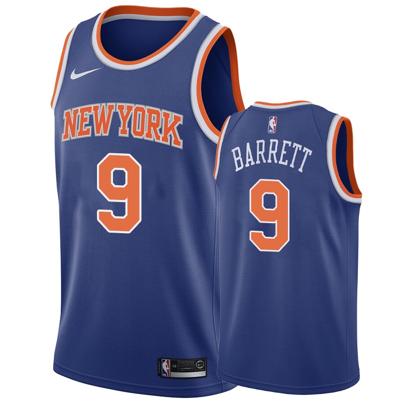 New York Knicks R.J. Barrett Men's Icon Swingman Jersey
