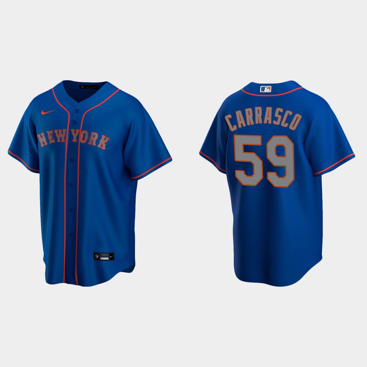 New York Mets #59 Carlos Carrasco Jersey - Royal