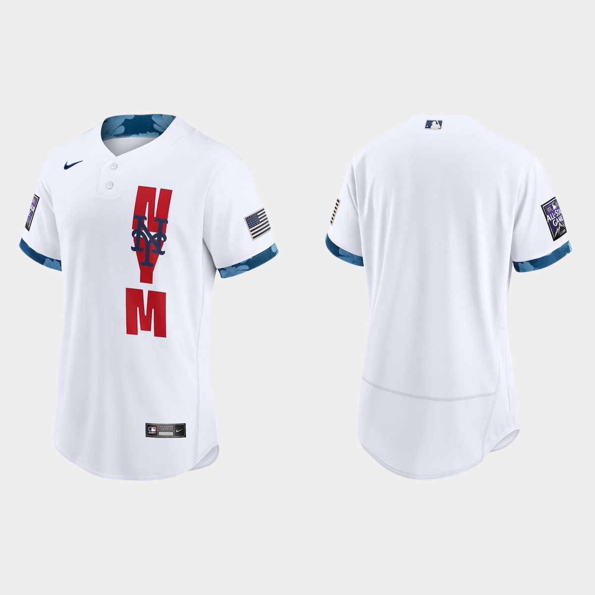 New York Mets 2021 MLB All-Star Game Jersey - White