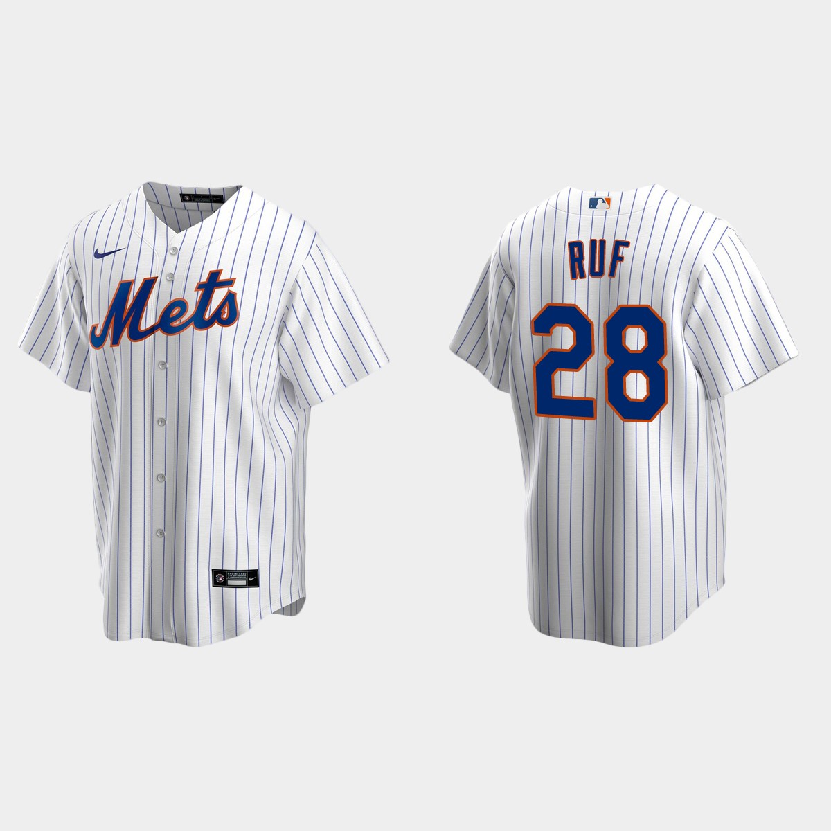 New York Mets Darin Ruf Home Jersey - White