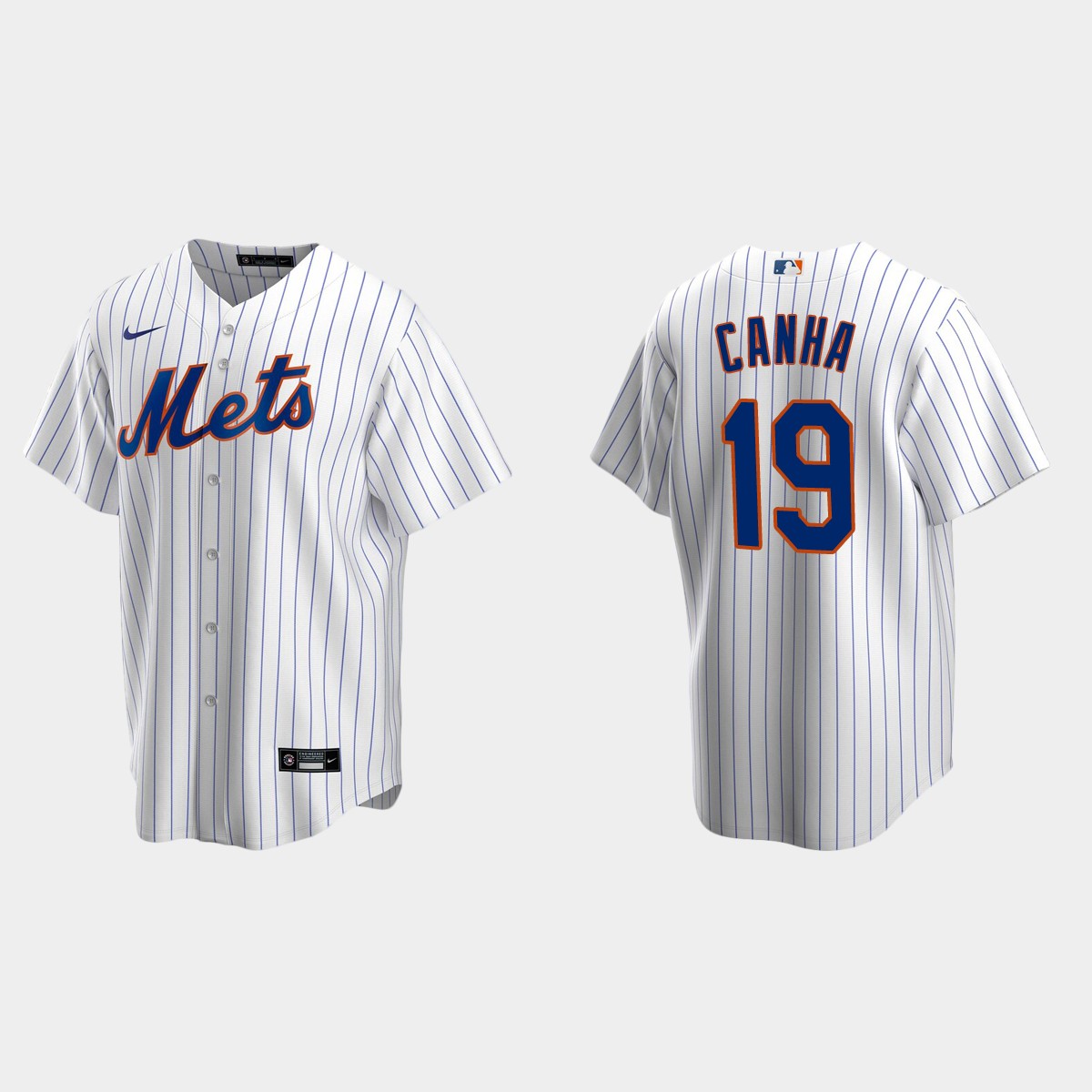 New York Mets Mark Canha Home Jersey - White