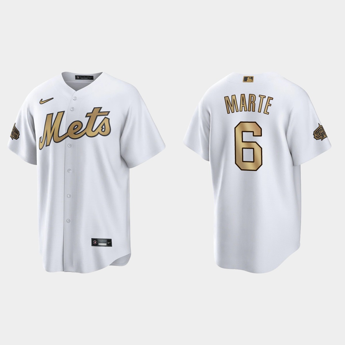 New York Mets Starling Marte 2022 MLB All-Star Game Jersey - White