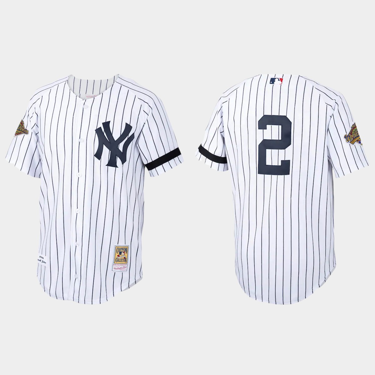 New York Yankees 1996 Home Cooperstown Collection Jersey - White