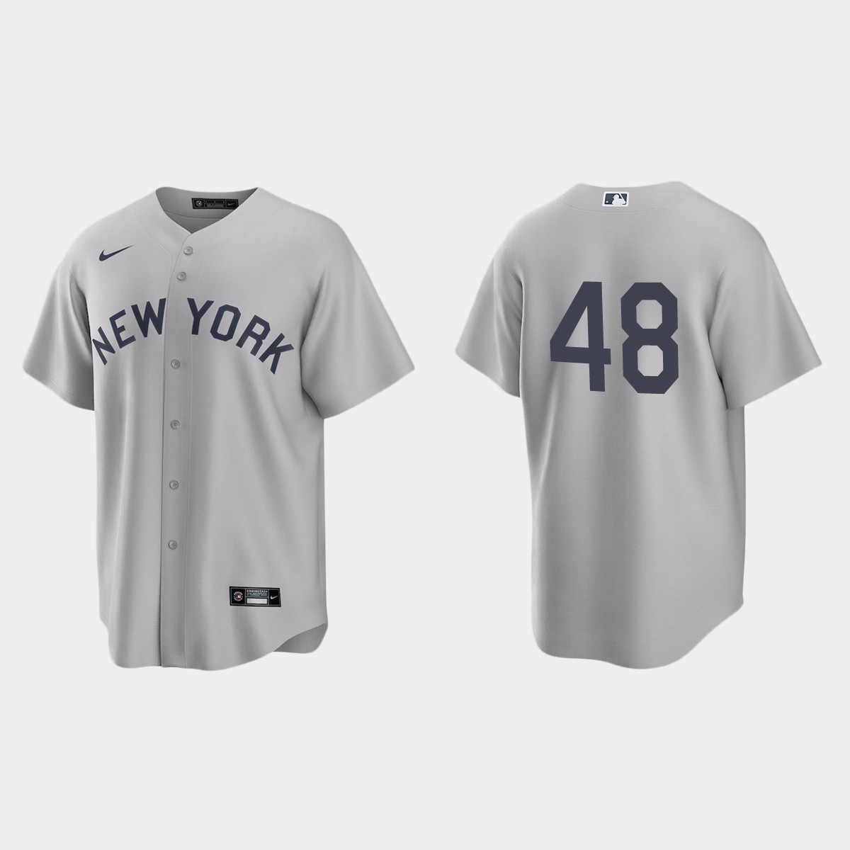 New York Yankees Anthony Rizzo 2021 Field of Dreams Jersey - Gray