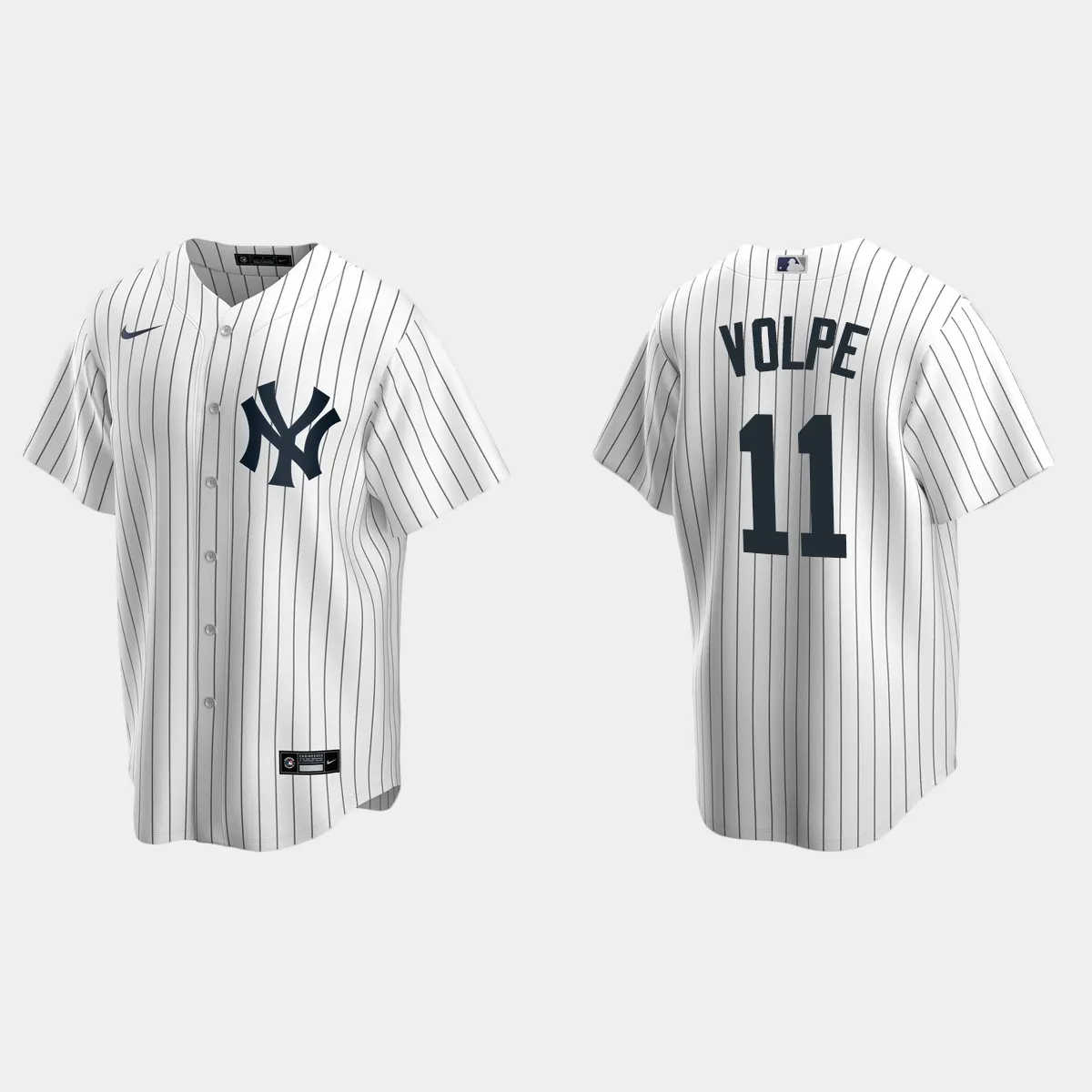 New York Yankees Anthony Volpe Home Jersey - White