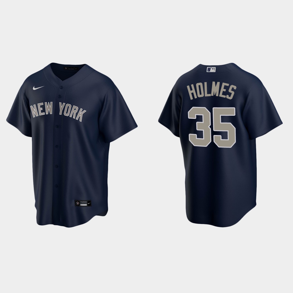 New York Yankees Clay Holmes Alternate Jersey - Navy