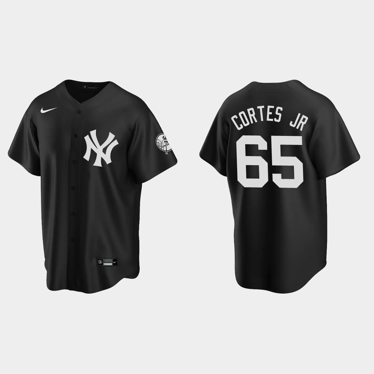 New York Yankees Nestor Cortes Jr. Fashion Jersey - Black