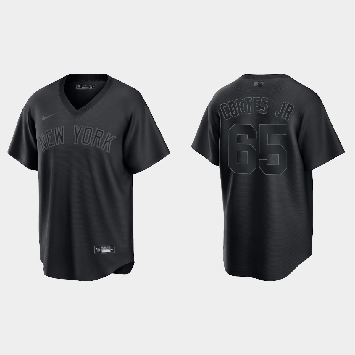 New York Yankees Nestor Cortes Jr. Pitch Black Jersey - Black