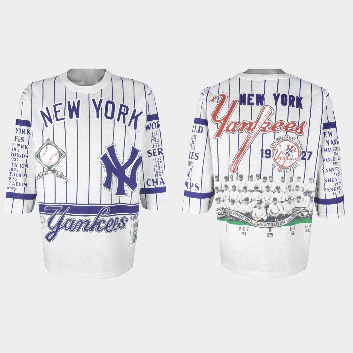 New York Yankees The Greatest Team Long Gone Jersey - White