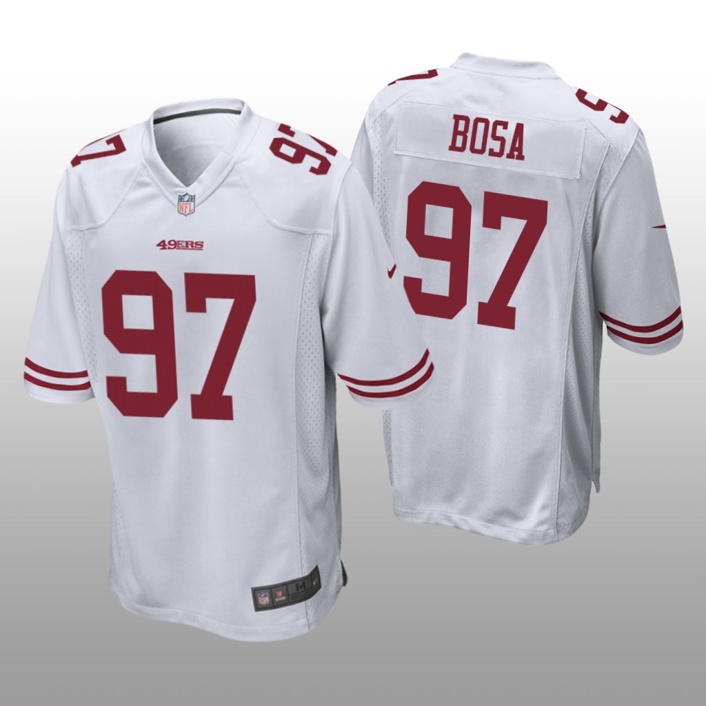 Nick Bosa San Francisco 49ers White NFL Draft Game Jersey
