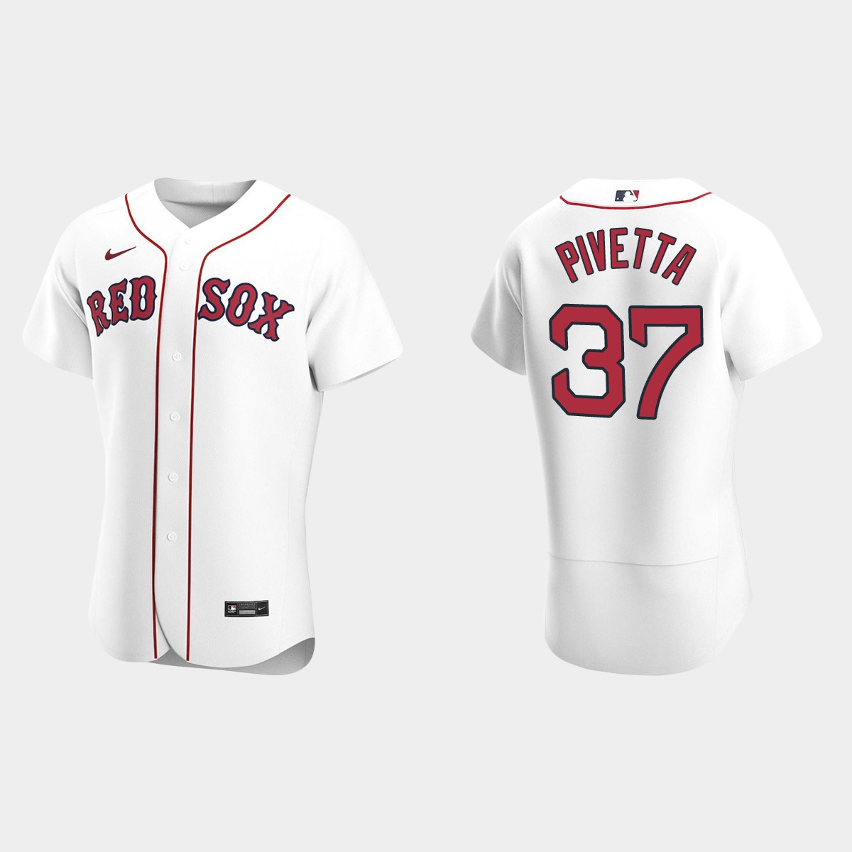Nick Pivetta #37 Boston Red Sox Home Jersey - White