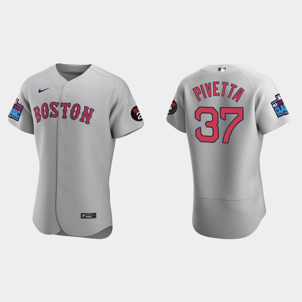 Nick Pivetta Boston Red Sox 2022 Little League Classic Jersey - Gray