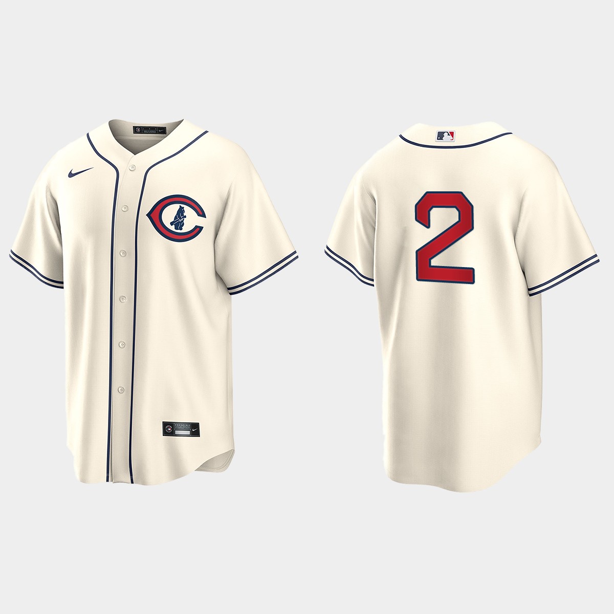 Nico Hoerner Chicago Cubs 2022 Field of Dreams Jersey - Cream