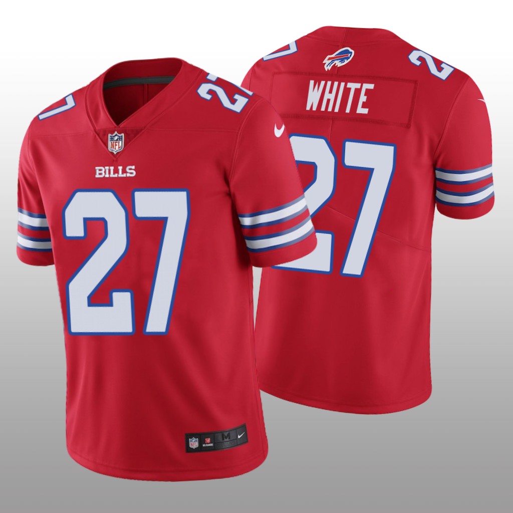 Nike Buffalo Bills Tre'Davious White #27 Men Red Color Rush Limited Jersey