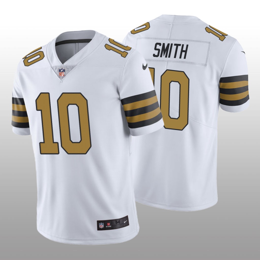 Nike New Orleans Saints Tre'Quan Smith #10 Men's White Color Rush Limited Jersey
