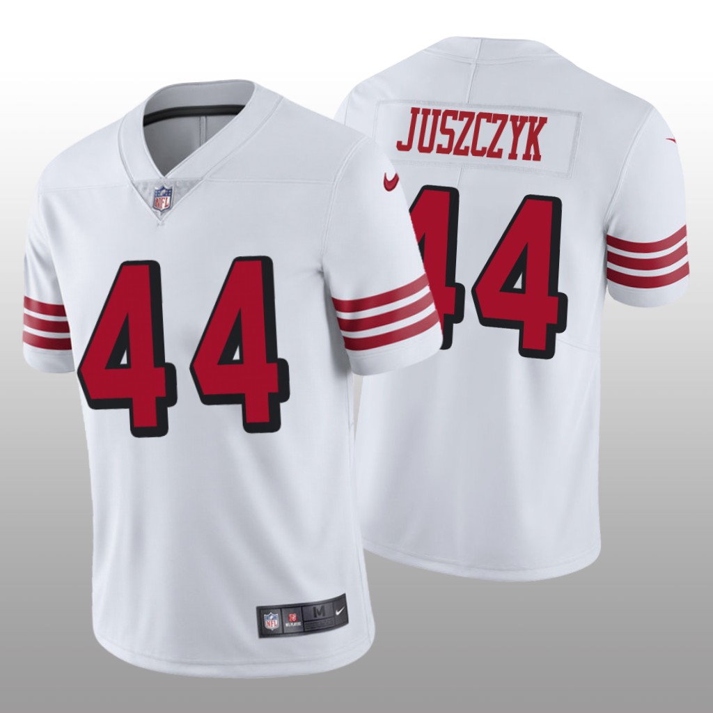 Nike San Francisco 49ers Kyle Juszczyk #44 Men's White Color Rush Limited Jersey