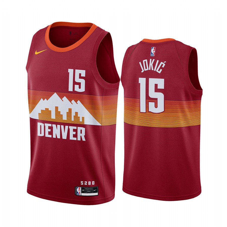 Nikola Jokic Denver Nuggets social Recap Orange City Edition Jersey New Uniform