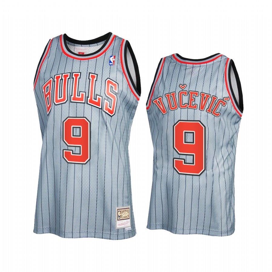 Nikola Vucevic #9 Chicago Bulls 2021 Reload 2.0 Jersey Gray