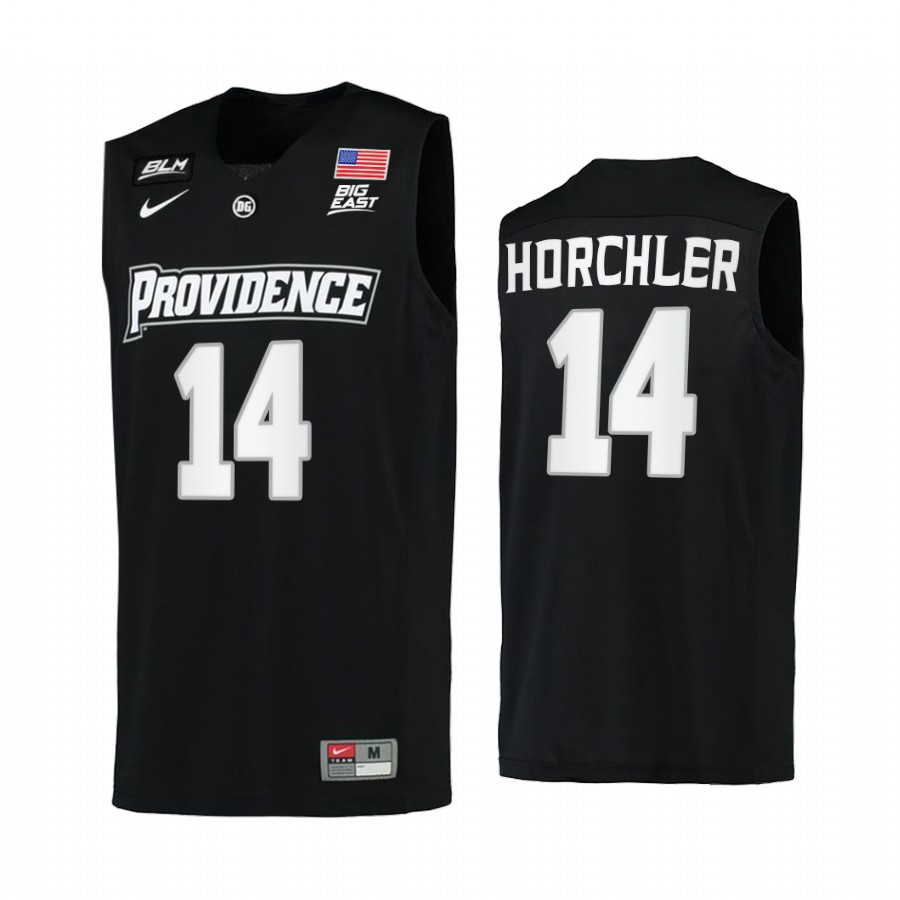 Noah Horchler Providence Friars Black Jersey 2021-22 College