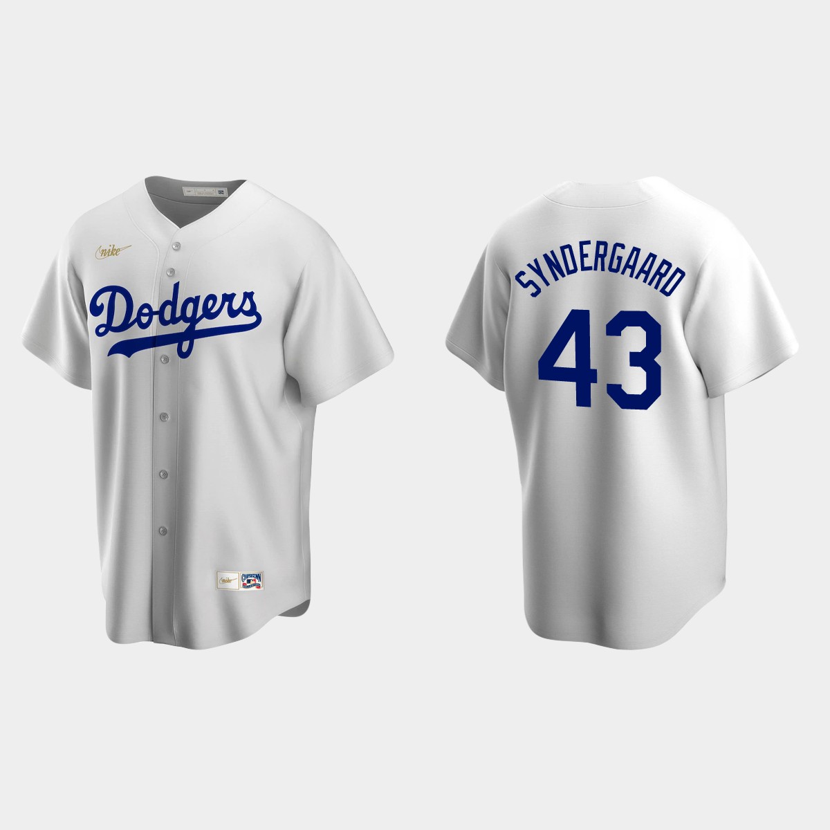 Noah Syndergaard Los Angeles Dodgers Cooperstown Collection Home Jersey - White