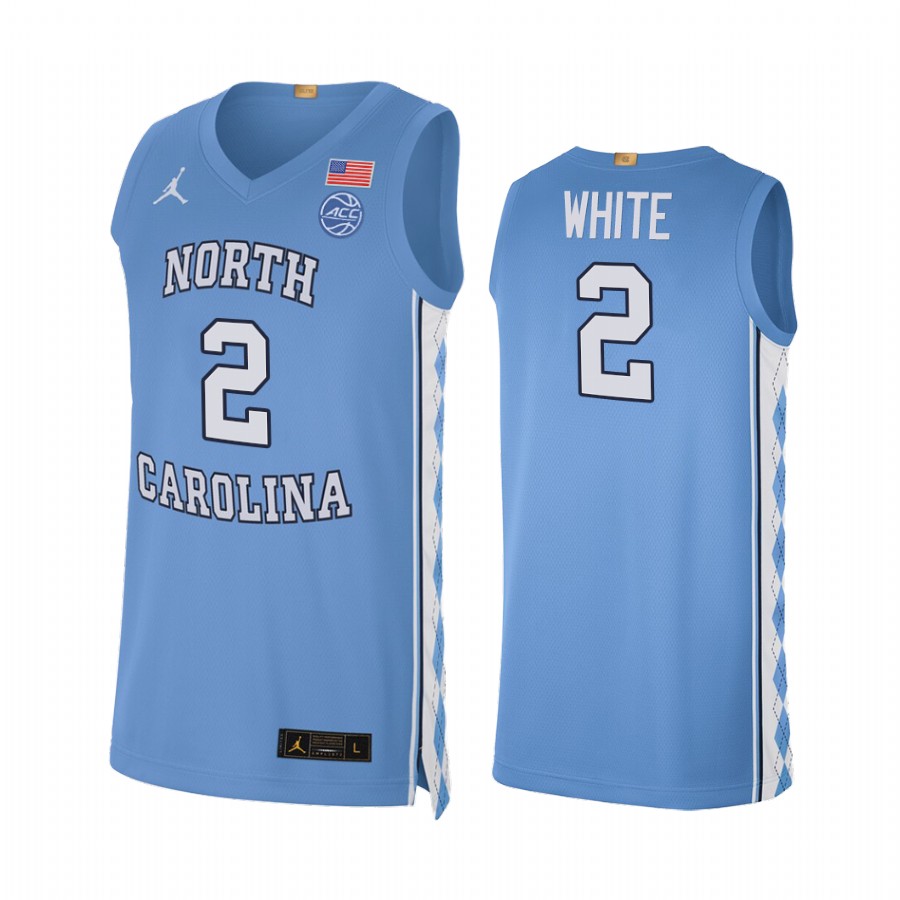 North Carolina Tar Heels Coby White Blue Alumni Limited  Jersey Chicago Bulls