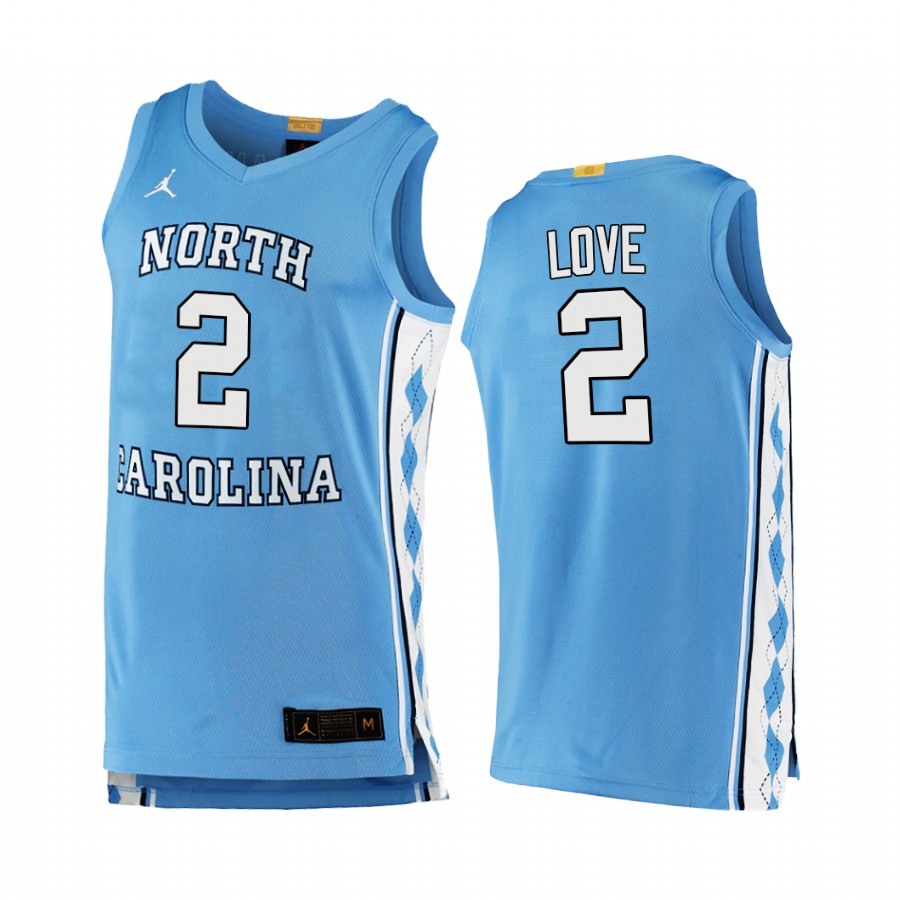 North Carolina Tar Heels Cole Anthony Blue 2020-21 College  Jersey