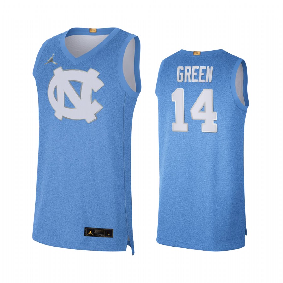 North Carolina Tar Heels Danny Green Blue 100th Anniversary Rivalry Limited Jersey Los Angeles Lakers