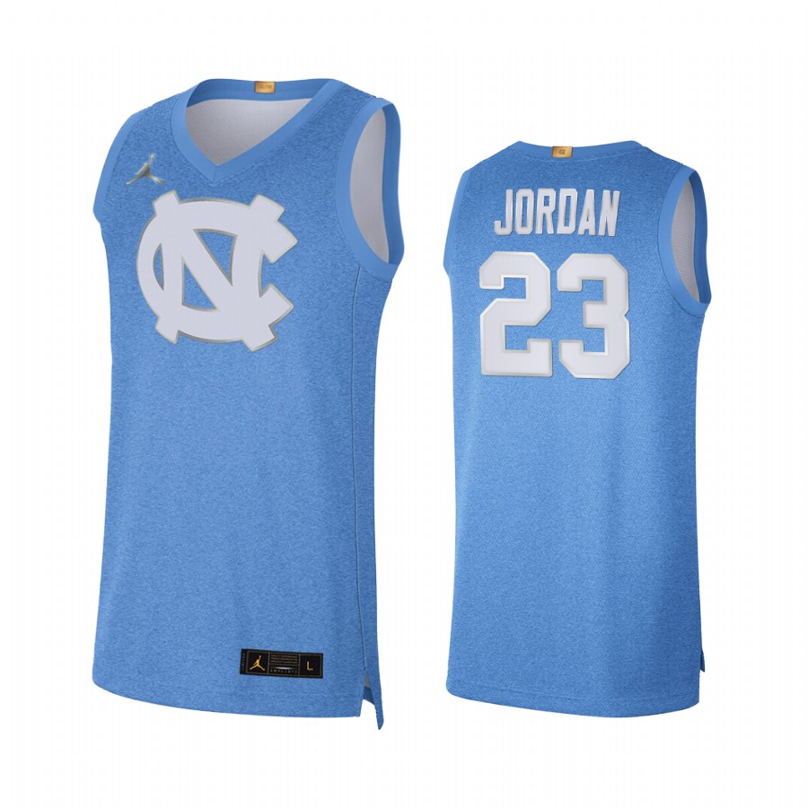 North Carolina Tar Heels Michael Jordan Blue 100th Anniversary Rivalry Limited Jersey Chicago Bulls