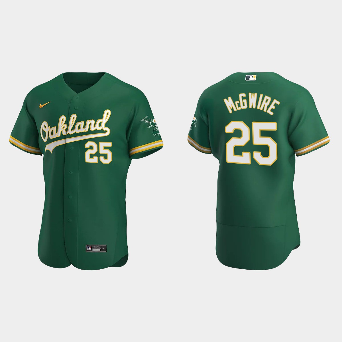 Oakland Athletics #25 Mark McGwire 2020 Alternate Jersey - Kelly Green