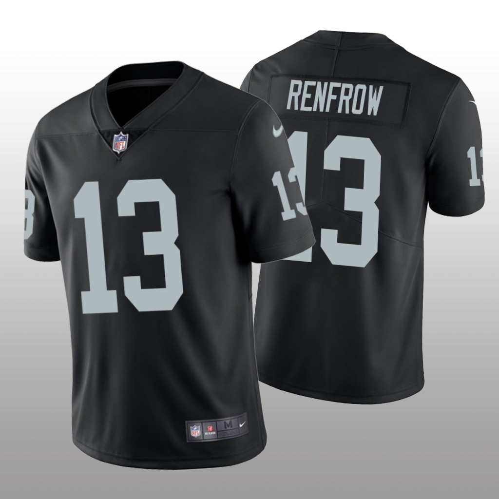 Oakland Raiders Hunter Renfrow Black Jersey Vapor Limited - Men's