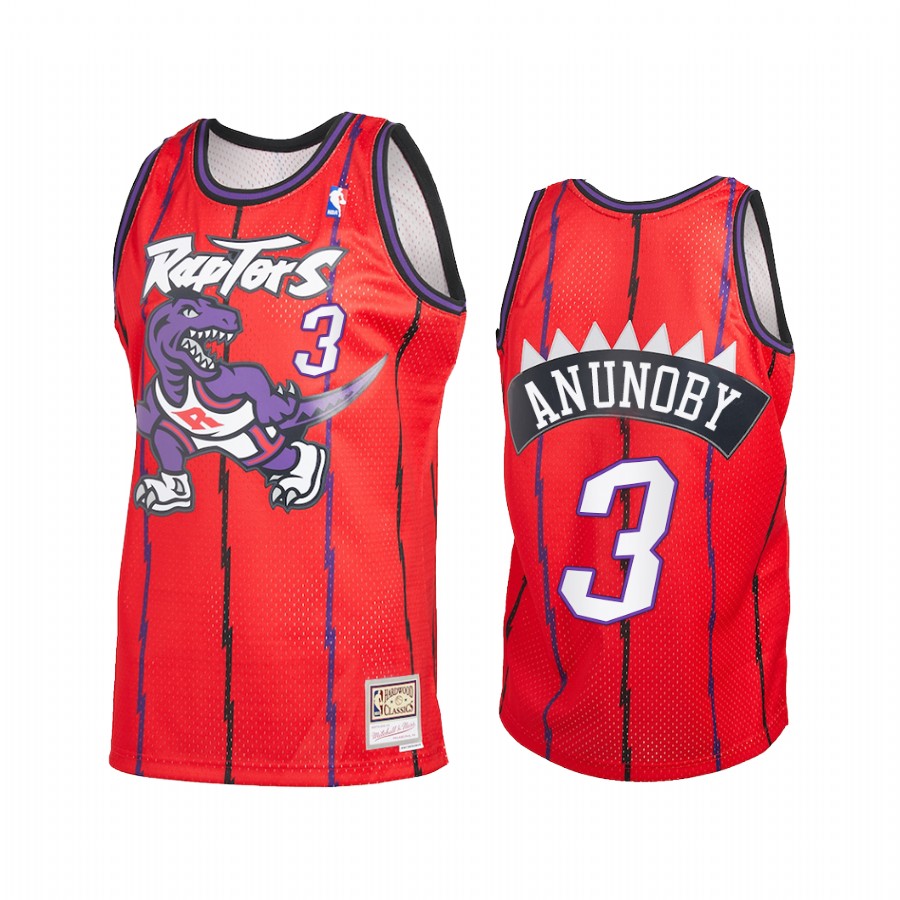 OG Anunoby #3 Toronto Raptors 2021 Reload 2.0 Jersey Red