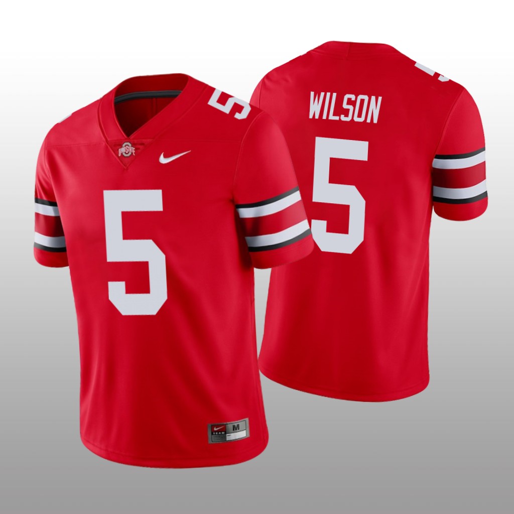 Ohio State Buckeyes Scarlet Game College  Garrett Wilson Jersey