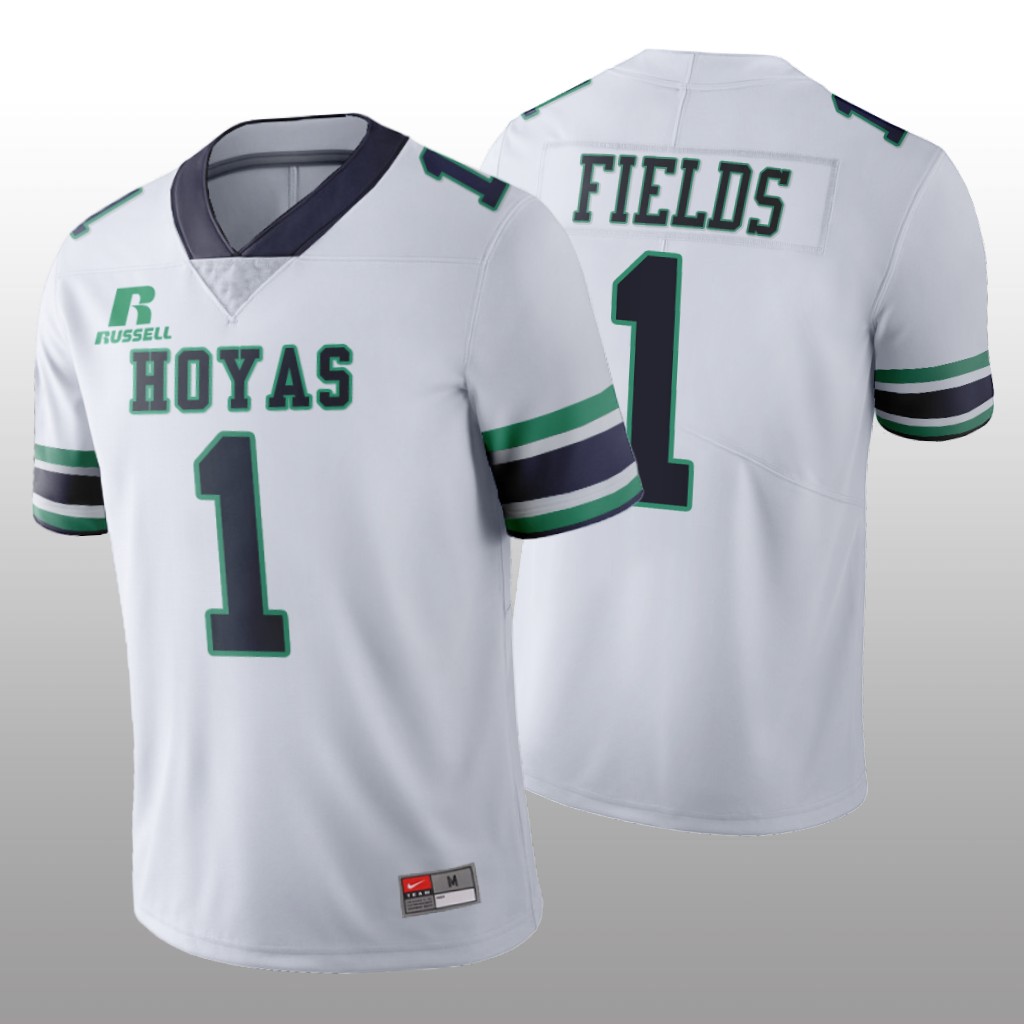 Ohio State Buckeyes White Game High School  Justin Fields Jersey