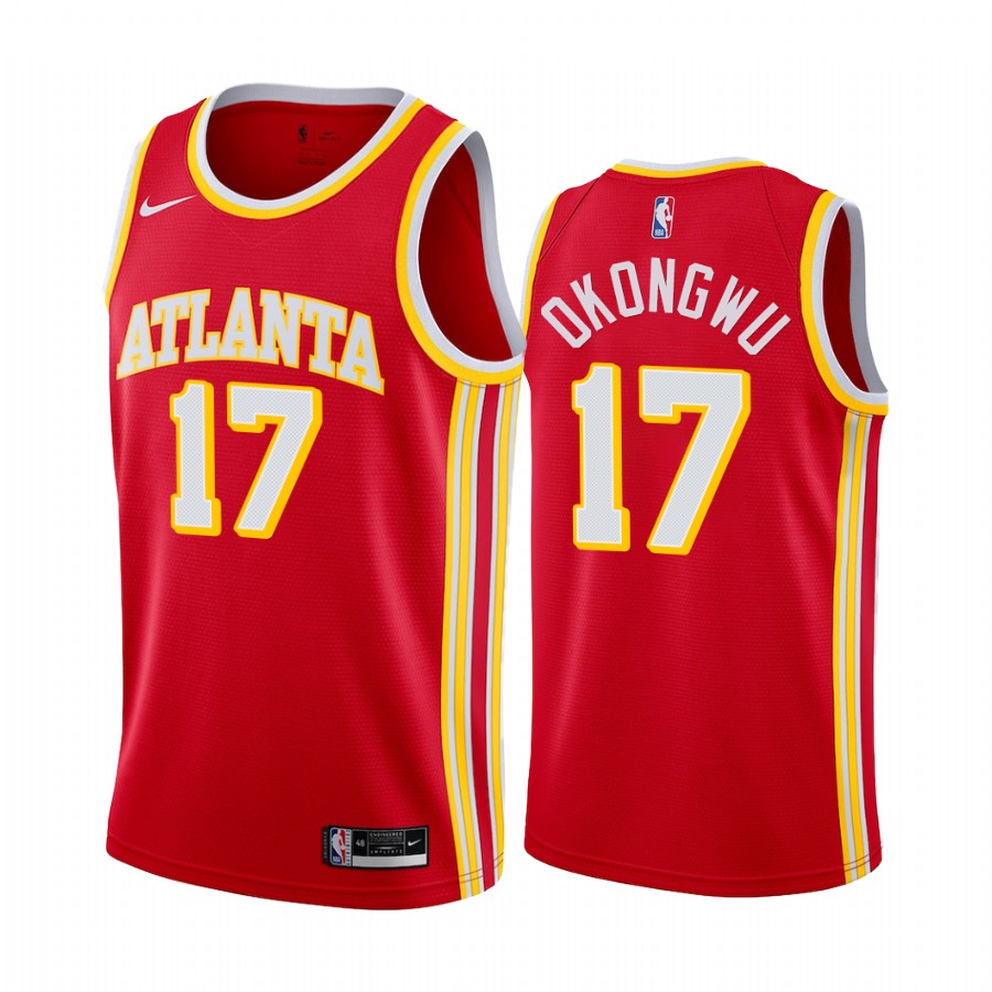 Onyeka Okongwu 2020 NBA Draft Atlanta Hawks Red Icon Jersey