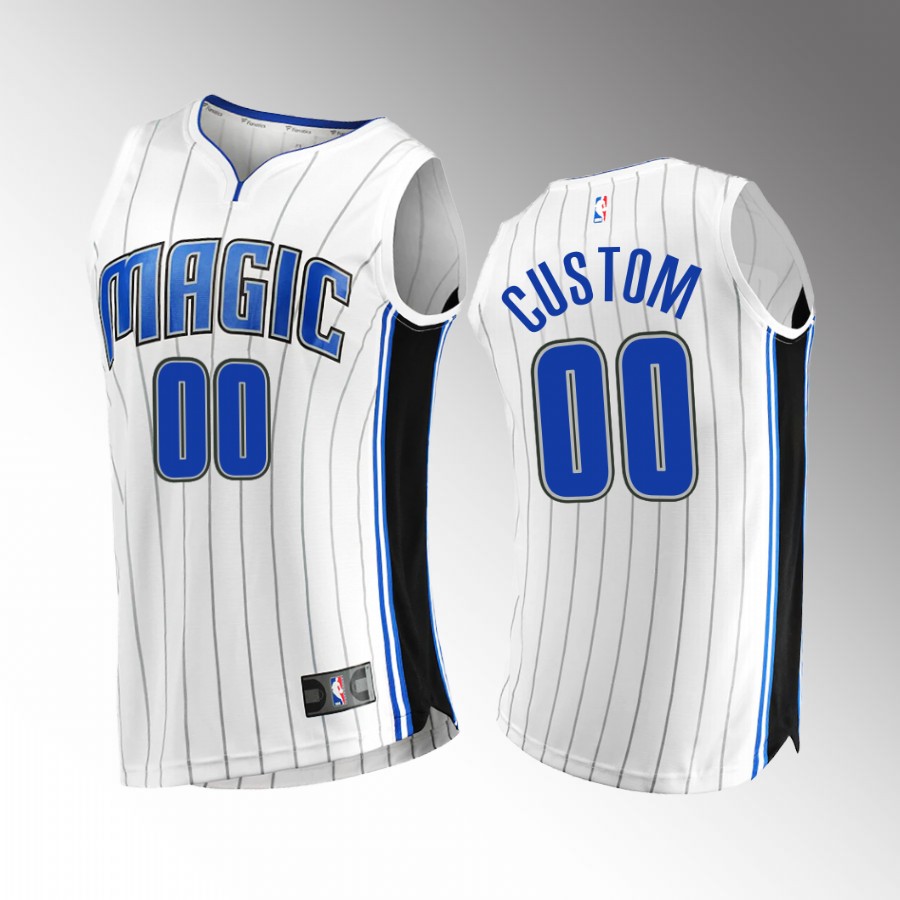 Orlando Magic #00 Custom Association Edition Jersey 2022-23  White