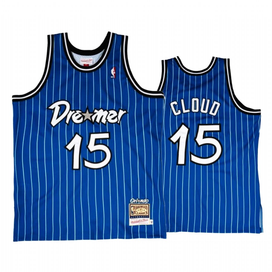 Orlando Magic Cloud J.Cole Dreamer Blue Jersey #15 Throwback