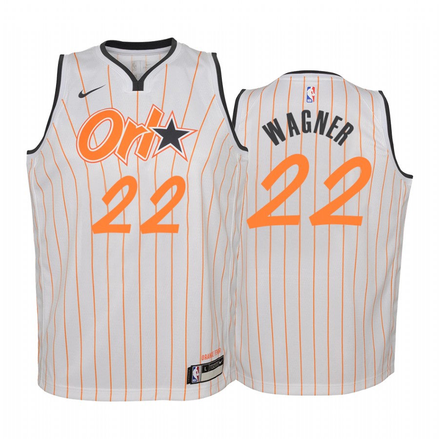 Orlando Magic Franz Wagner City Edition Black Youth Jersey 2021 NBA Draft #22