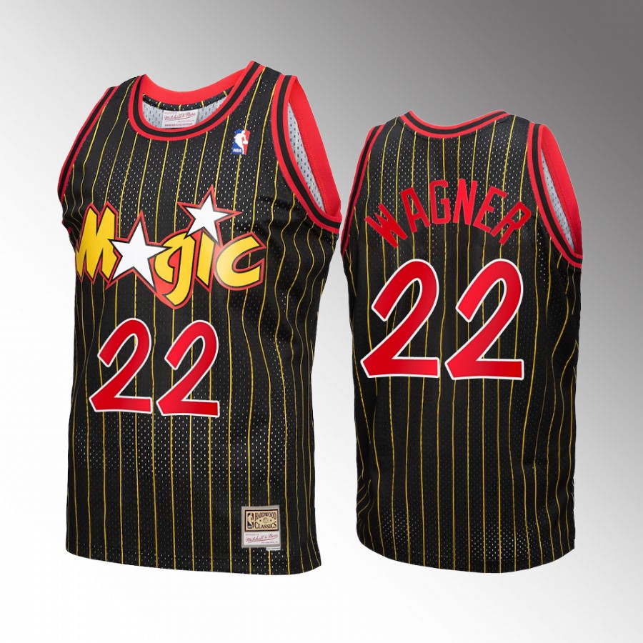 Orlando Magic Franz Wagner Reload 3.0 #22 Black Mitchell Ness Jersey