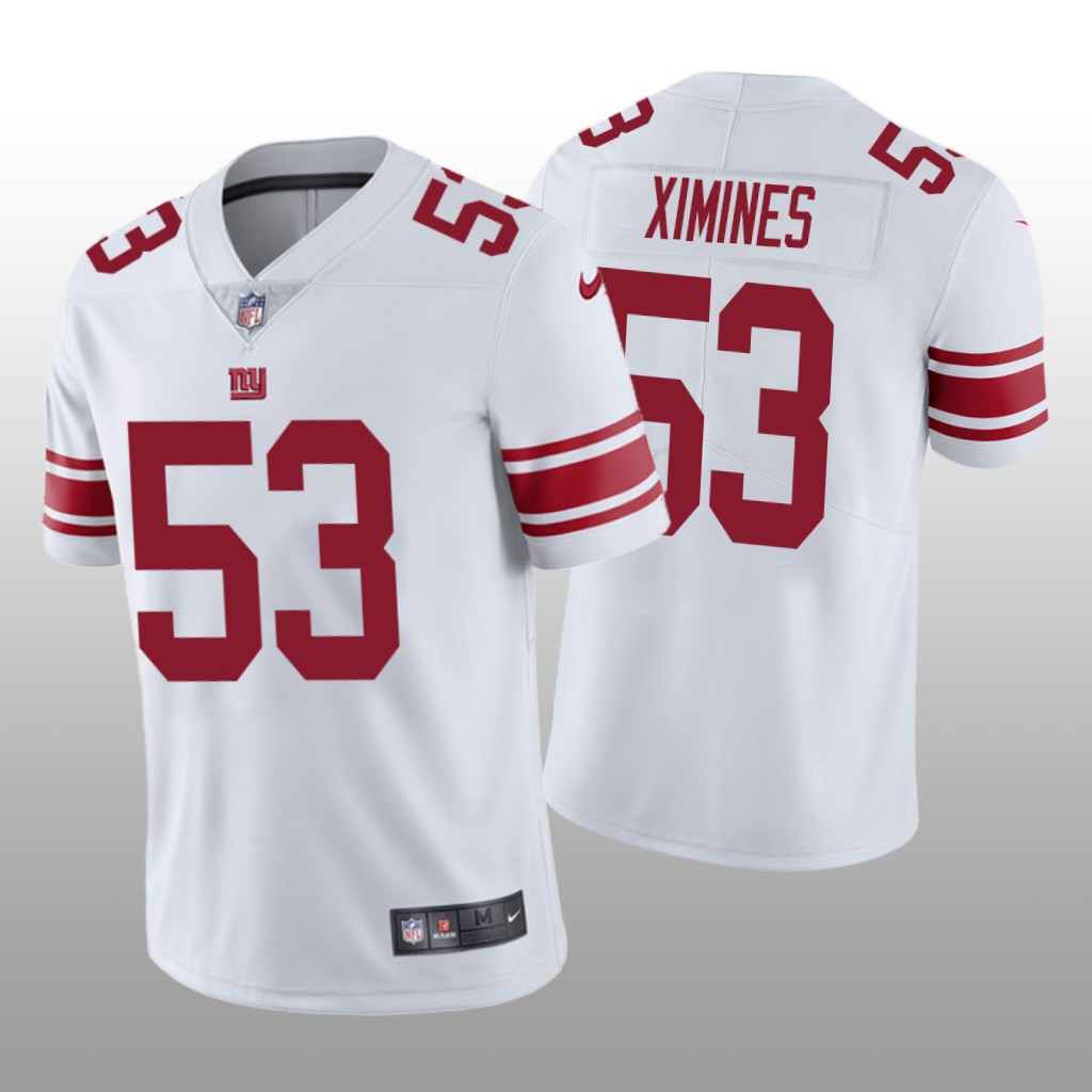Oshane Ximines New York Giants White NFL Draft Vapor Limited Jersey