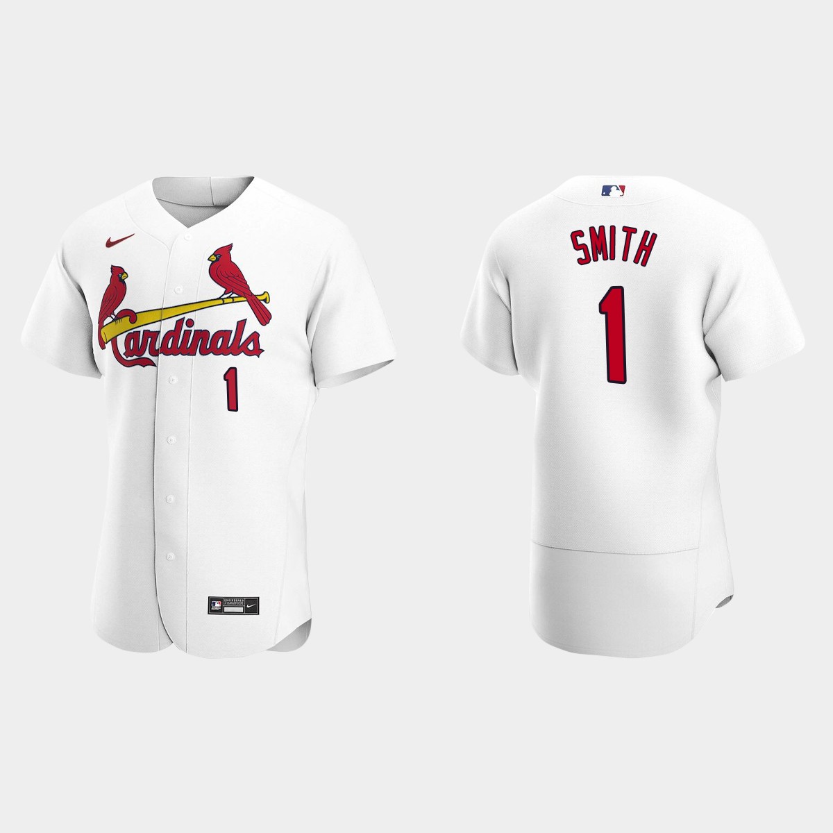 Ozzie Smith #1 St. Louis Cardinals White 2020 Home Jersey