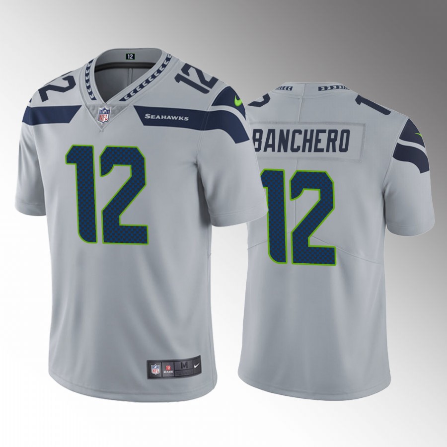 Paolo Banchero Seattle Seahawks #12 Gray Jersey Vapor Untouchable