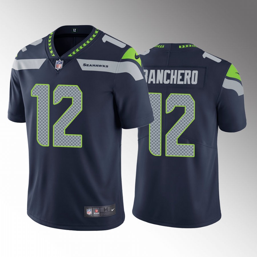 Paolo Banchero Seattle Seahawks #12 Navy Jersey Vapor Limited