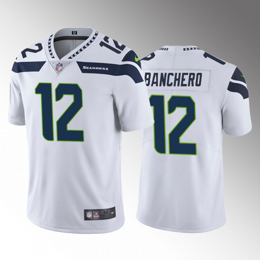 Paolo Banchero Seattle Seahawks #12 White Jersey Vapor Limited
