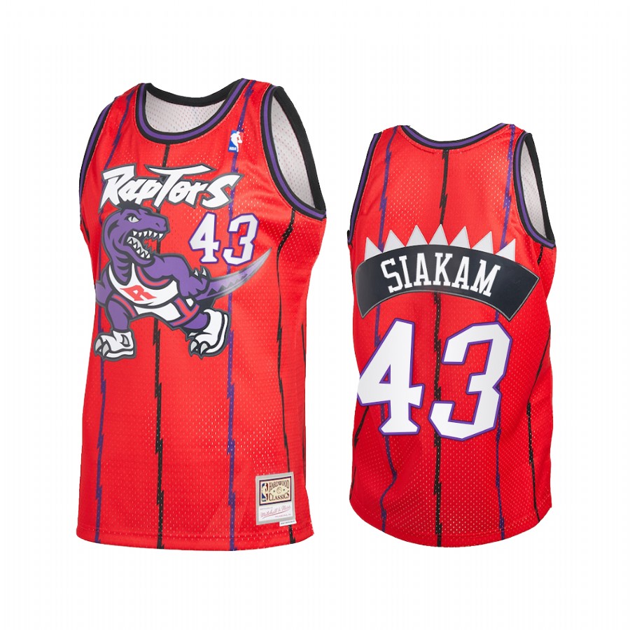 Pascal Siakam #43 Toronto Raptors 2021 Reload 2.0 Jersey Red