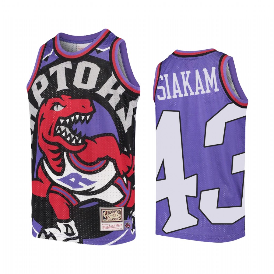 Pascal Siakam Toronto Raptors Big Face Youth Jersey - Purple