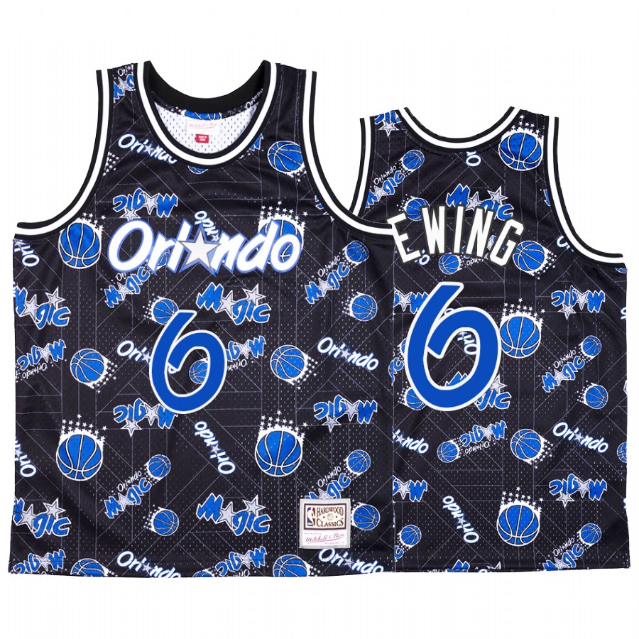 Patrick Ewing #6 Orlando Magic Blue Tear Up Pack Jersey