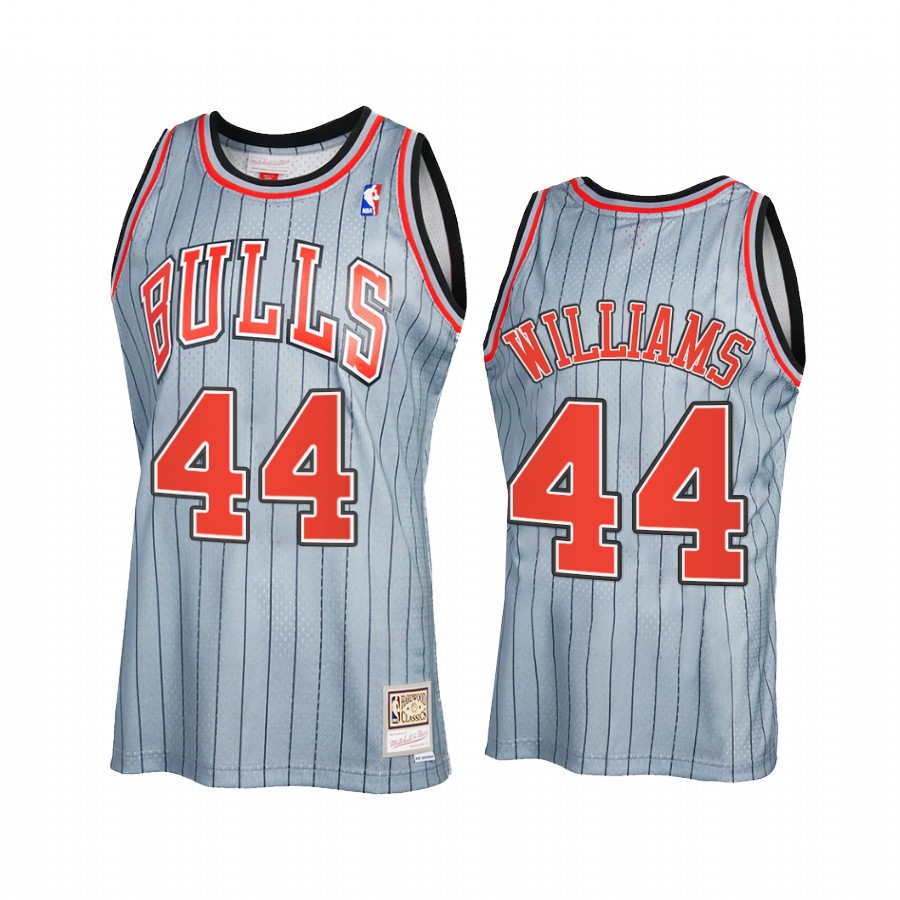 Patrick Williams #44 Chicago Bulls 2021 Reload 2.0 Jersey Gray