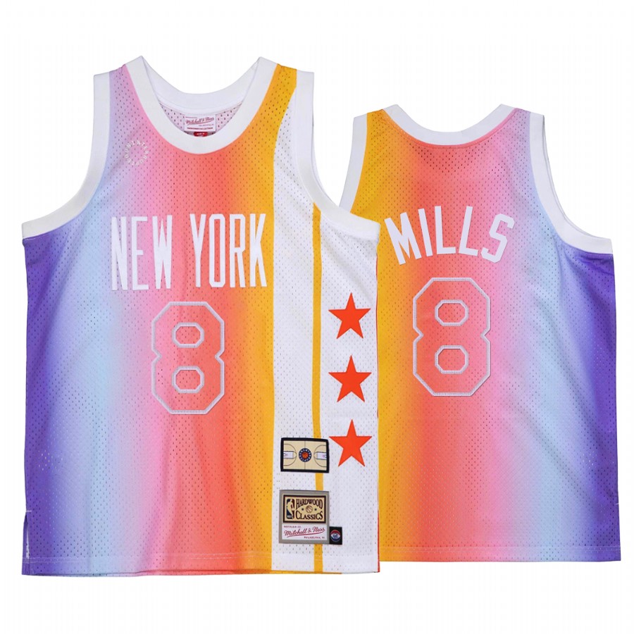 Patty Mills 8 Brooklyn Nets Mitchell Ness x Uninterrupted White Jersey Throwback
