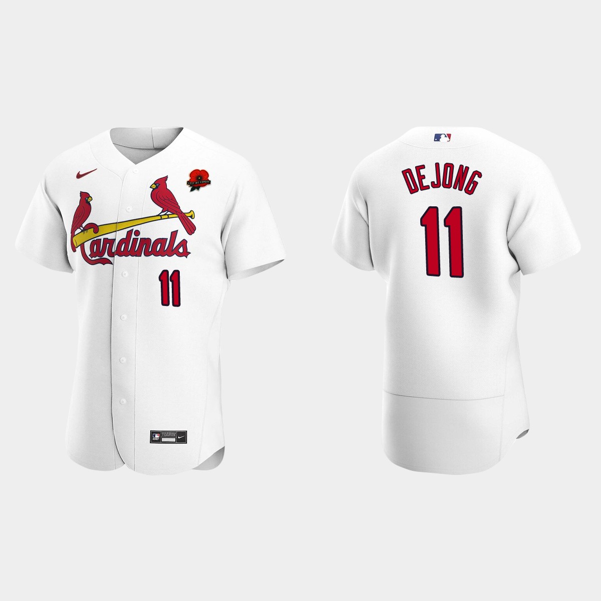 Paul DeJong St. Louis Cardinals 2021 Memorial Day Jersey - White